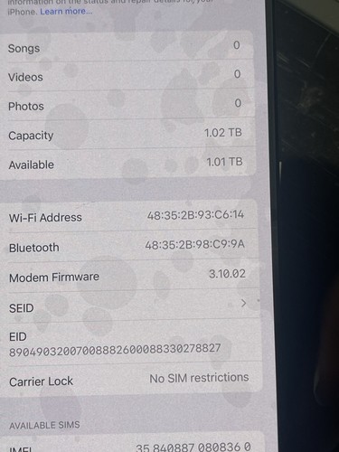 Iphone pro max nand - iphone, 13/14/15